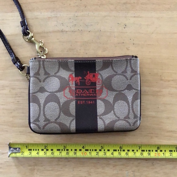 Authentic Coach Wristlet - Picture 2 of 7